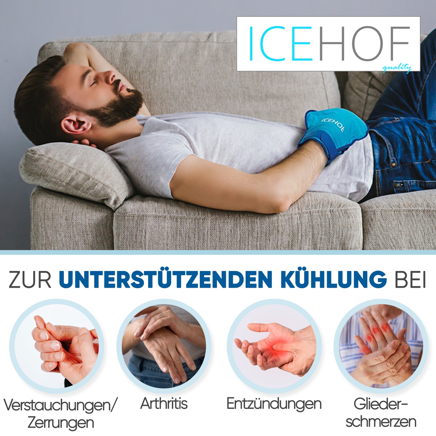 Kühlhandschuhe (1 Paar)