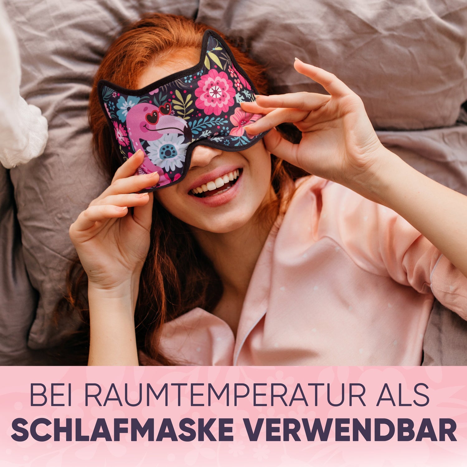 Augenmaske – Kühlend & wärmend mit Soft-Gel