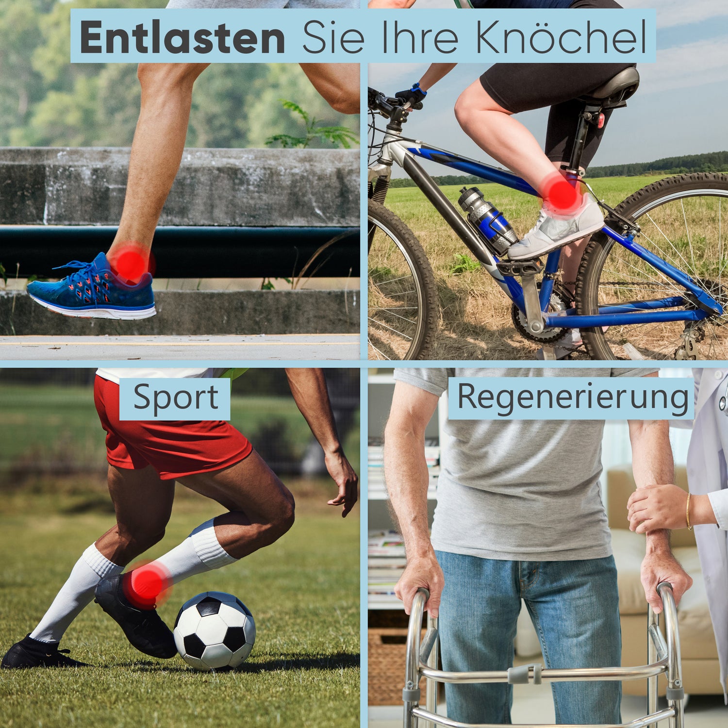 Fußgelenk Kühlpad Pro