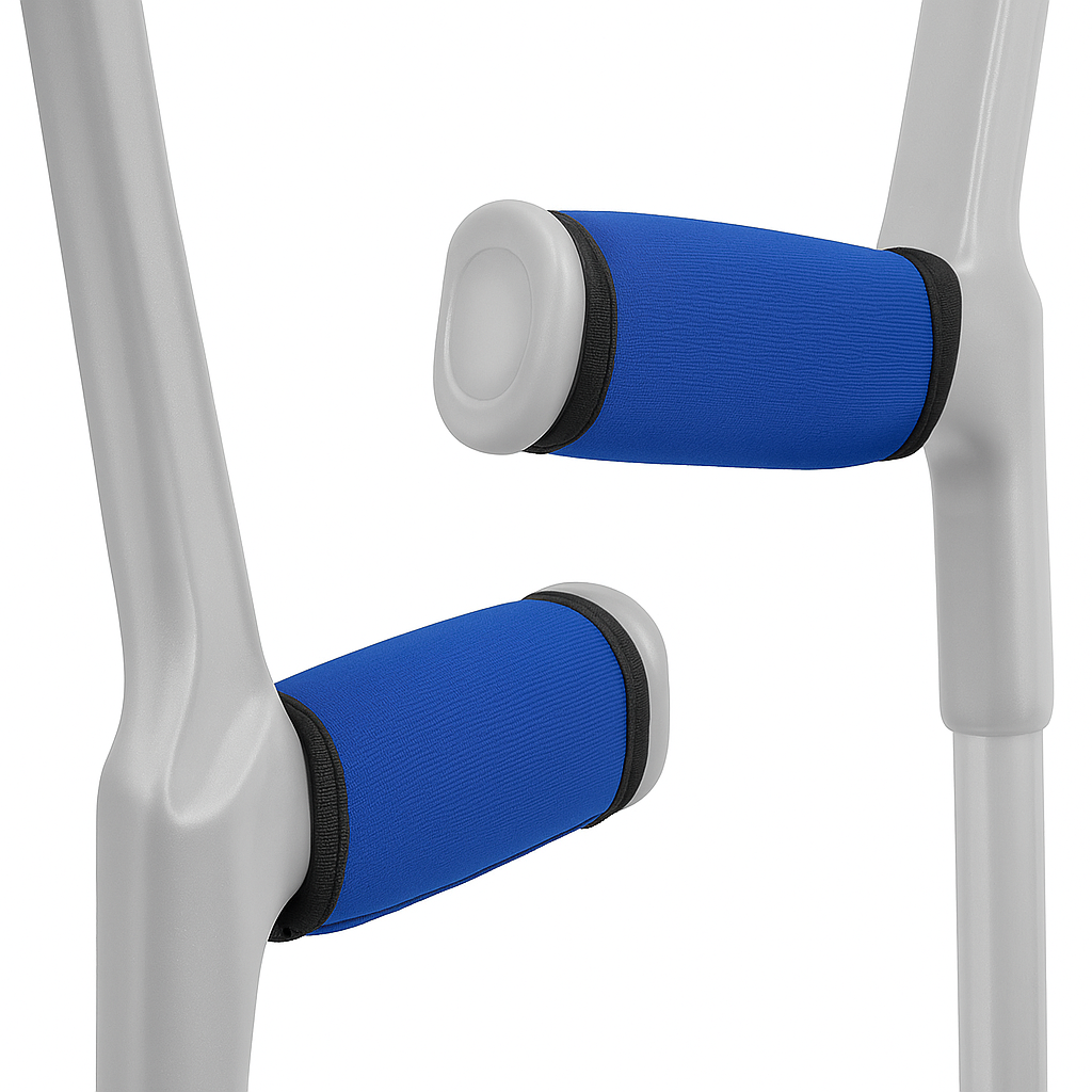 ICEHOF Pads für Gehstützen – 2er Set Griffpolster