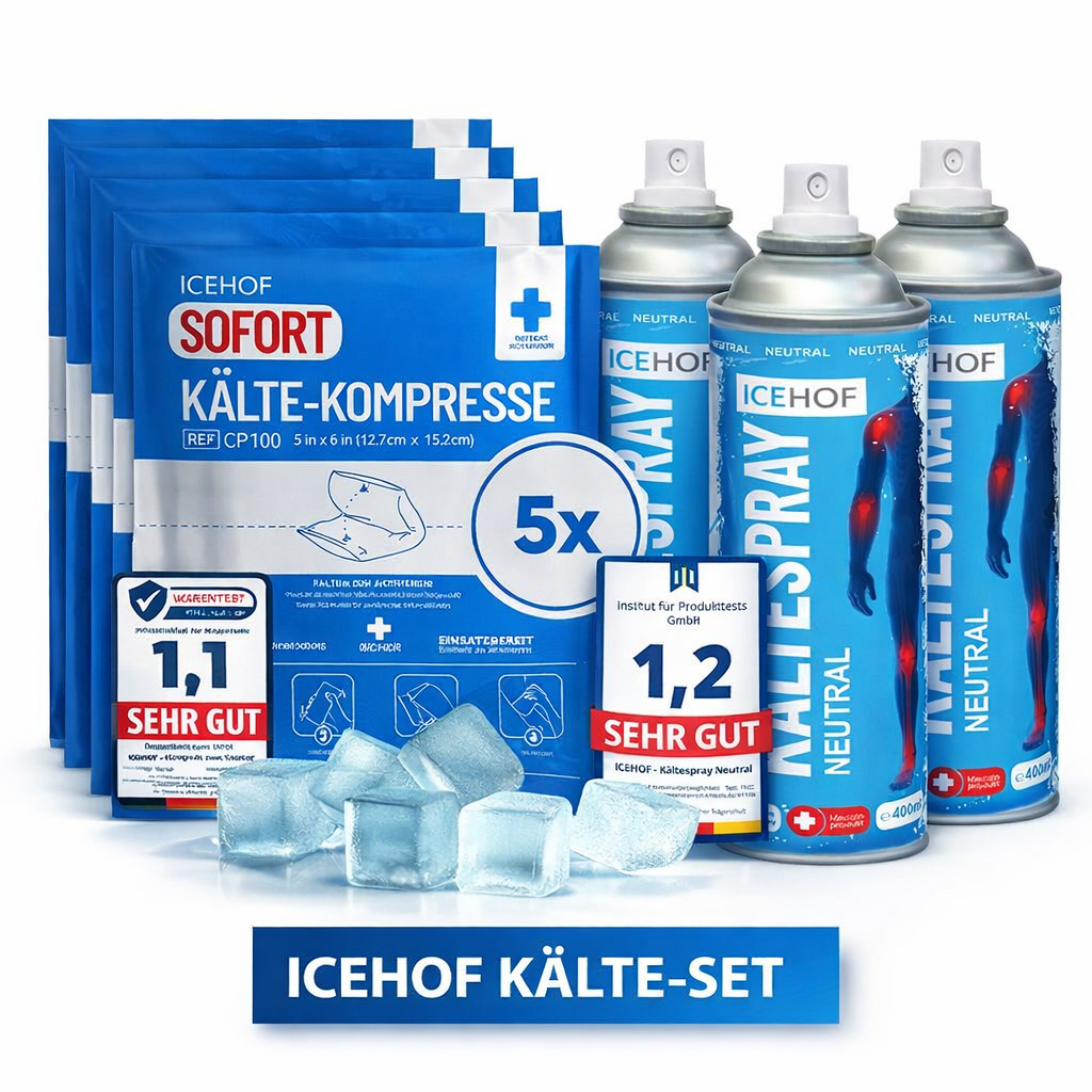 ICEHOF KÄLTE-SET – Professionelle Kälteversorgung für Sport, Teams &amp; Notfälle
