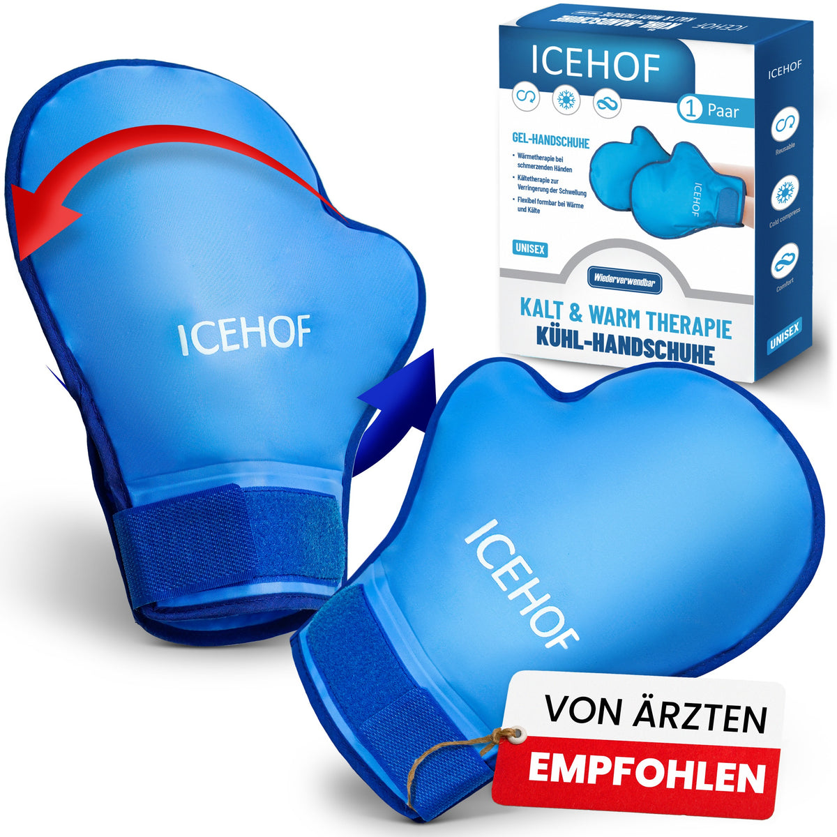 handschuhe rheuma Kühlhandschuhe – Kalt & Warm für Arthritis, & Therapie WEST BIKING YP0701329 1600LM UPC=724901934676 Farbe:mermaid blue