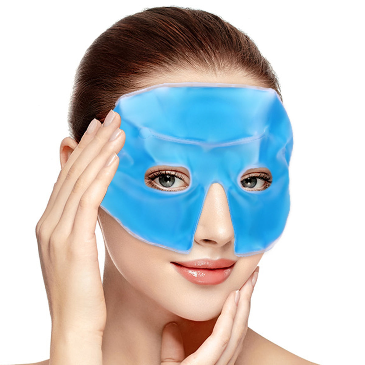 Migränebrille – Kühlende Gel-Augenmaske