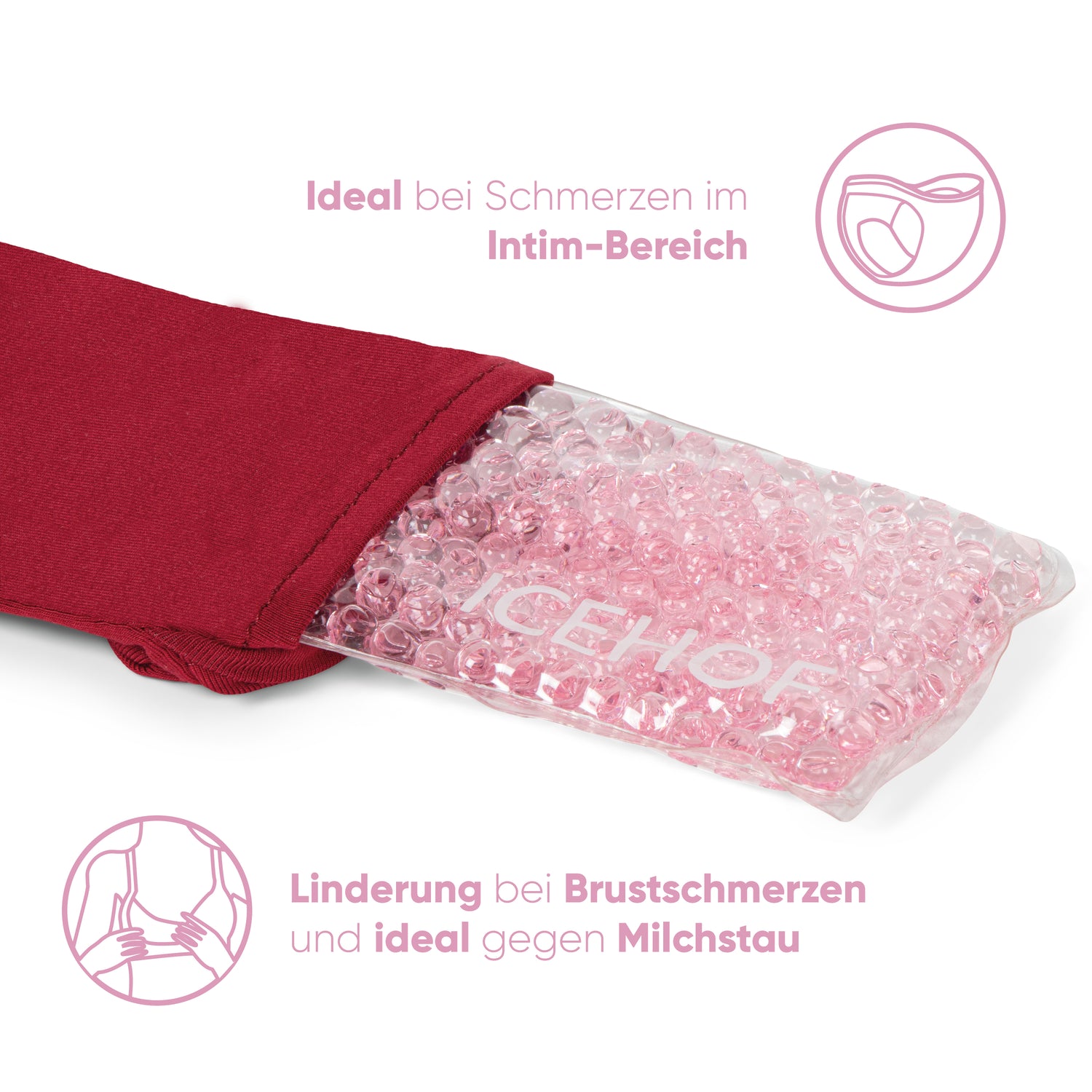 Kalt-/Warm-Kompressen für Schwangerschaft, Stillzeit & Wochenbett(5-teilig)