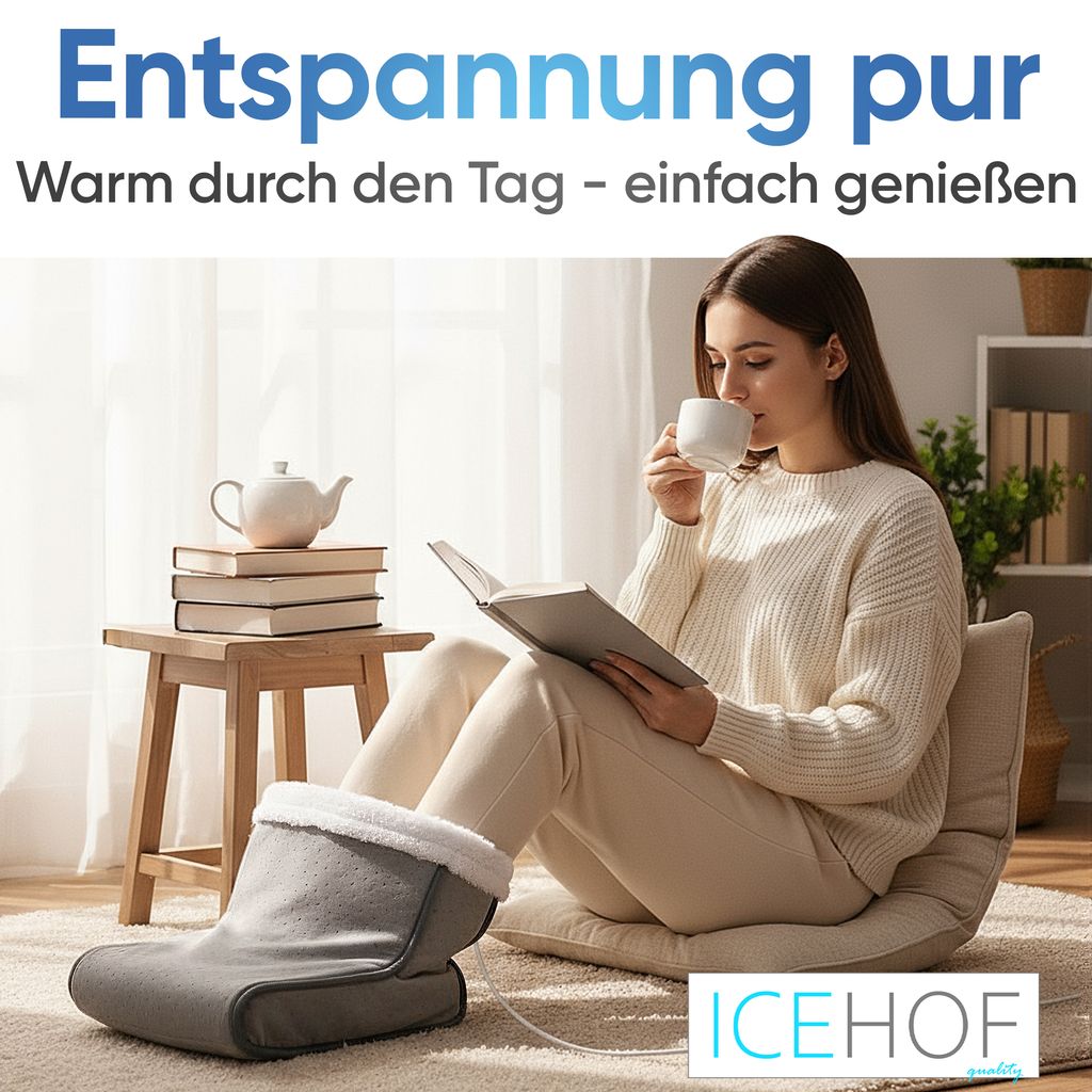 USB-Fußwärmer – Kuschelweiche Wärme für kalte Füße