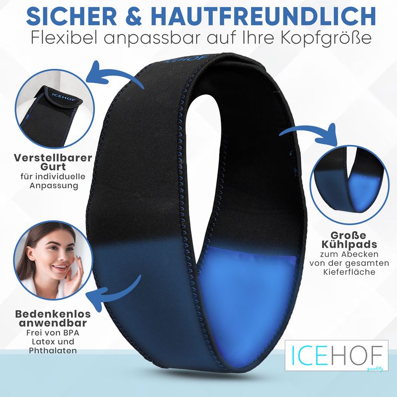 Kühlpads Weisheitszähne Large (4 Stk.) – Extra große Kühlfläche