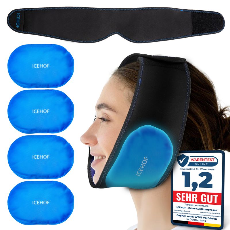 Kühlpads Weisheitszähne Large (4 Stk.) – Extra große Kühlfläche