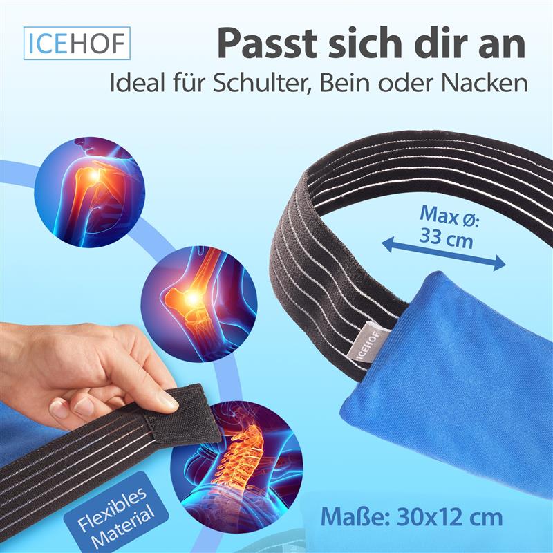 Kühlpad-Hülle mit Klettverschluss