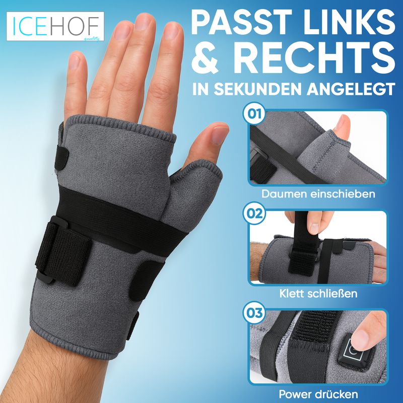 Elektrischer Handgelenk-Wärmer mit USB